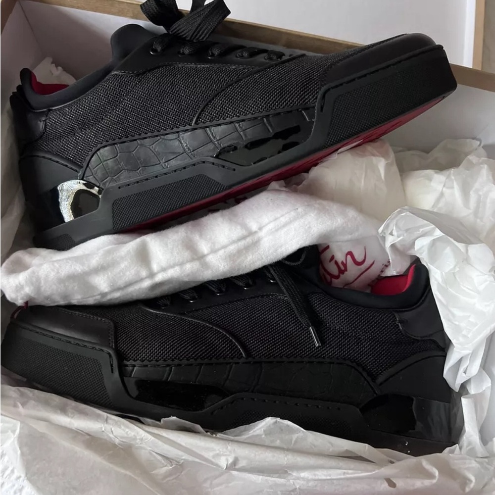 COPY - Christian Louboutin Aurelien Sneakers | Black | Brand New